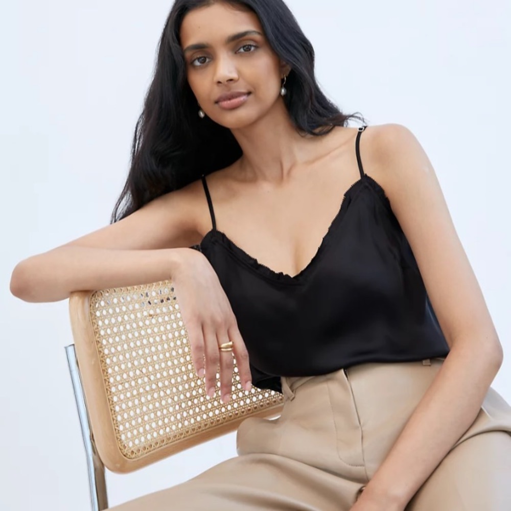 Beautiful Aritzia gold satin camisole from Wilfred brand. MSRP 68$ - Picture 9 of 9
